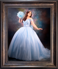 Marco modelo 100 11x14'' Café